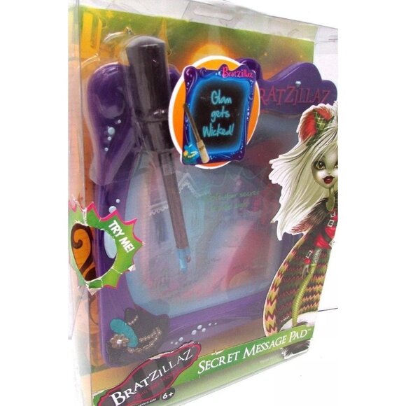 Bratz Bratzillaz Glam Secret Message Pad Writing W/Magic Light Picture Frame 6+ - Picture 6 of 6